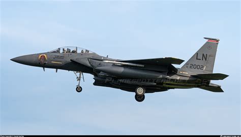 01-2002 United States Air Force McDonnell Douglas F-15E Strike Eagle ...
