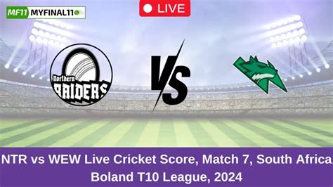 NTR vs WEW Live Score