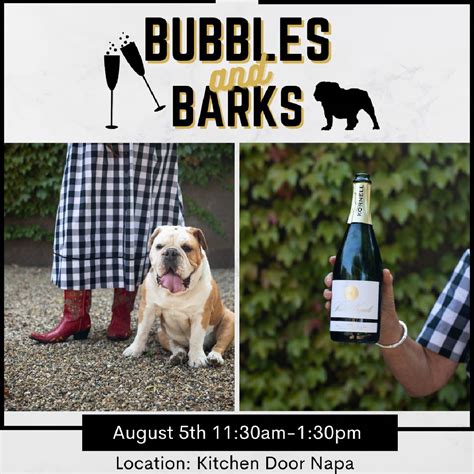 Bubbles and Barks - First Street Napa