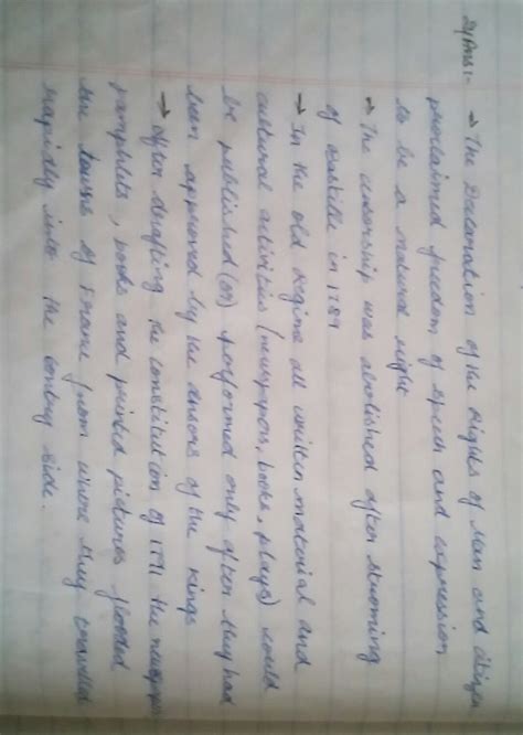 Describe any five effects of abolition of censorship in France - Brainly.in