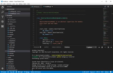 Django Tutorial in Visual Studio Code 的图像结果