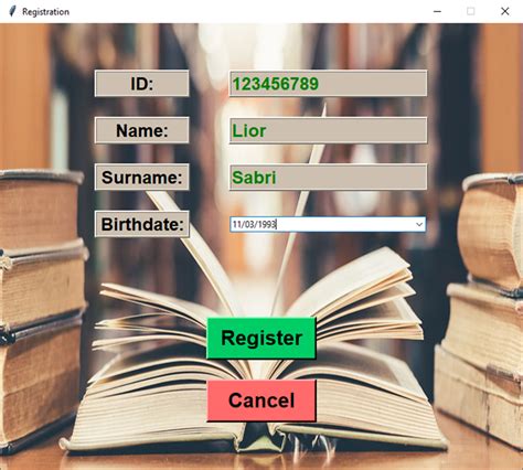Image result for GUI for Library System