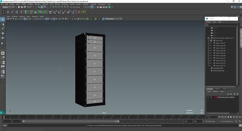 Dell Server Rack Cabinet 3D model | 3D Molier International