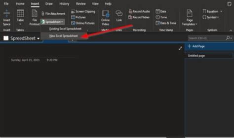 Image result for OneNote Excel File Display Preview