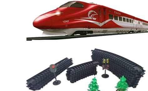 Buy Dyomnizy Tigers Bullet Train Set with Light and Sound & Track High ...