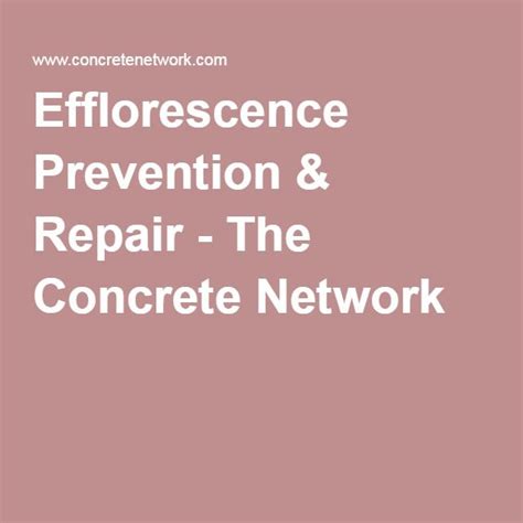 Image result for Efflorescence Repair
