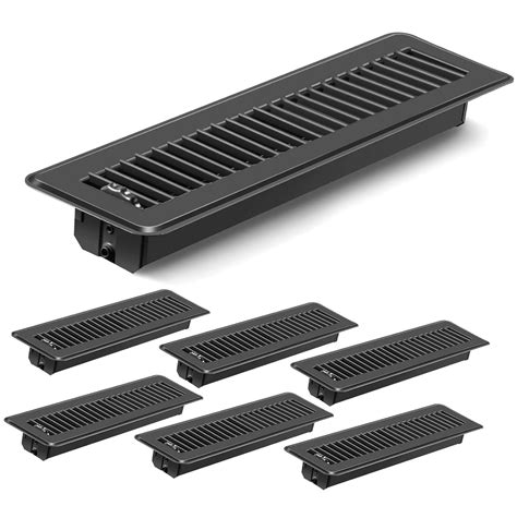 Fuliko 2x12 Floor Vents Floor Registers, Floor Air Vent Covers 2 12 for ...