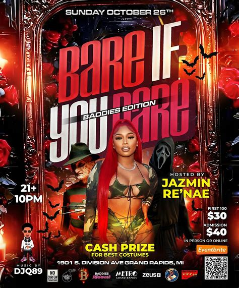 Bare If You Dare: Baddies Edition - Hosted By Jazmin ReNae at Metro ...
