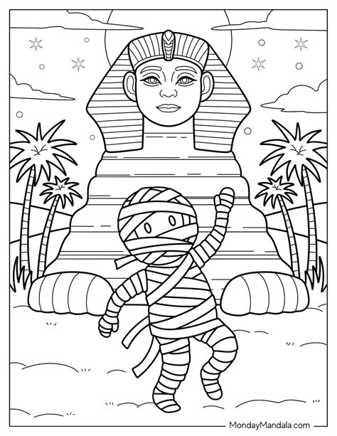 Ancient Egyptian Coloring Pages