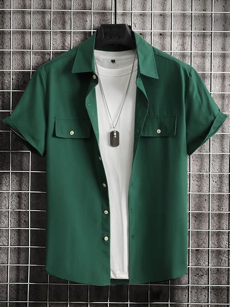 Mens Emerald Green Dress Shirt at vanfordblog Blog