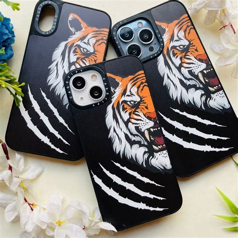 Unisex Black Tiger Case – Covers Emporium
