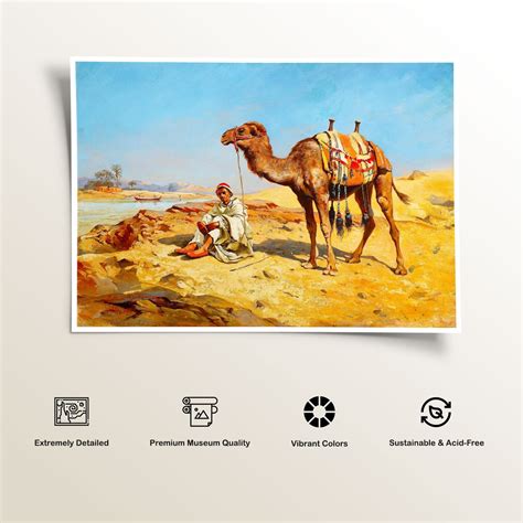 Arab in the desert: Buy Arabic Islamic Paintings & Art Prints Online ...