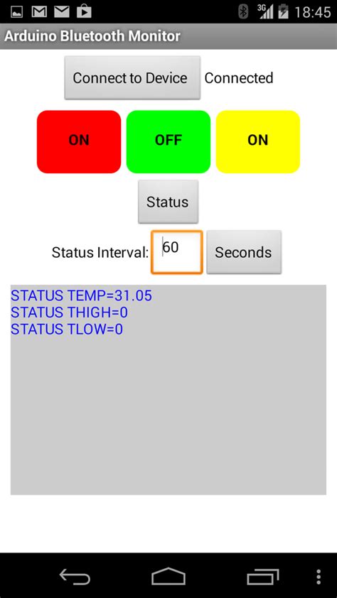 Android Arduino Bluetooth 的图像结果