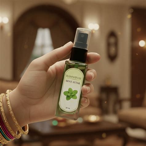 Mint Spray Attar 20ML Set of 5 for Worship – Ramshivay