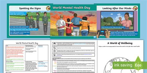 World Mental Health Day Primary School Lesson Pack | Twinkl