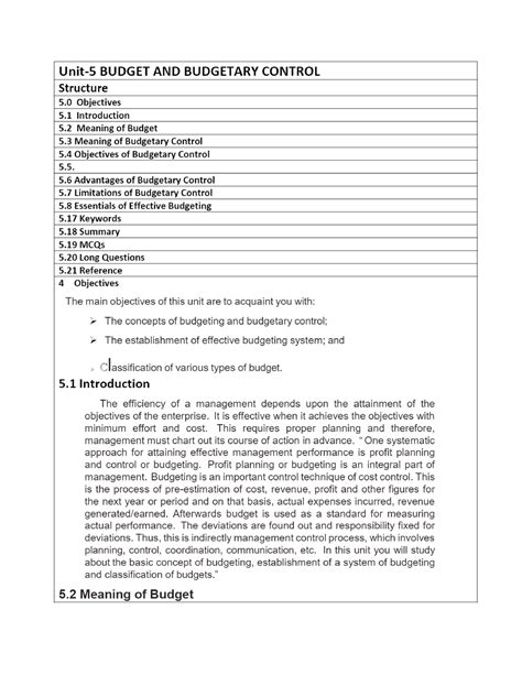MA-Unit-5 - Self - Cost Accounting - Studocu