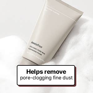 Innisfree Jeju Volcanic Pore Cleansing Foam | Face wash for Men & Women ...