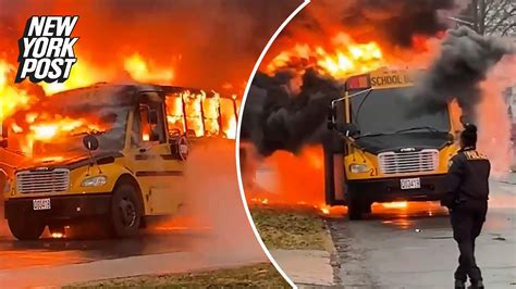 Image result for First Student Bus Fire