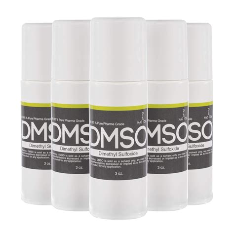 DMSO Dimethyl Sulfoxide 5 Bottle Special, 99.995% | Ubuy India