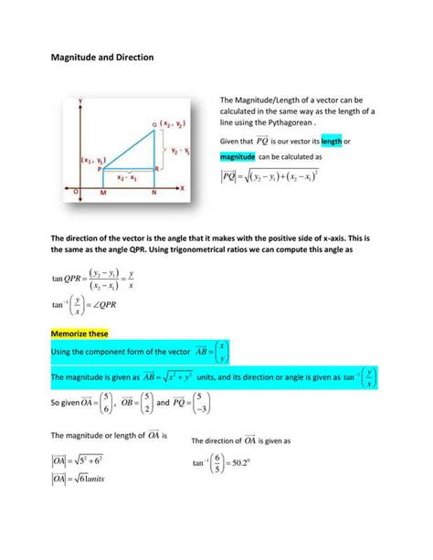 CSEC Math Vectors 的图像结果