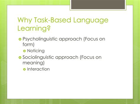 Task-Based Language Learning 的图像结果