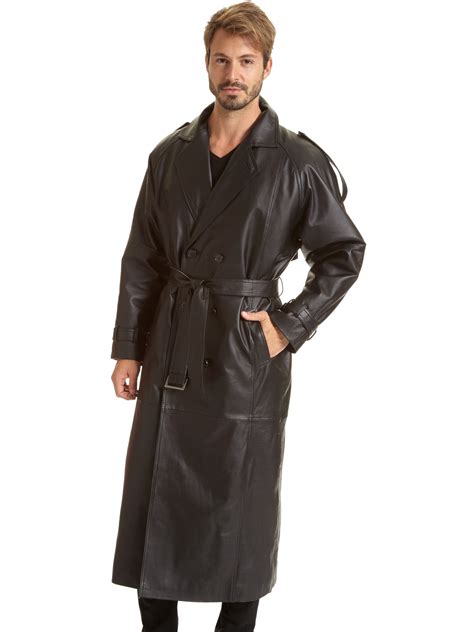 Mens Leather Trench Coat Australia at Christopher Sheldon blog