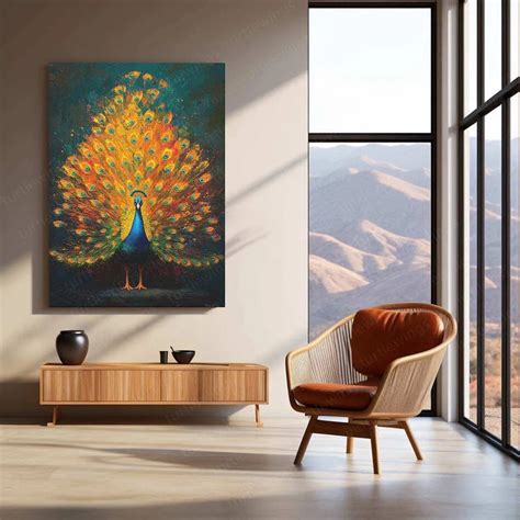 Vastu Collection -Elegant Peacock Metal Frames for Prosperity and Harm ...