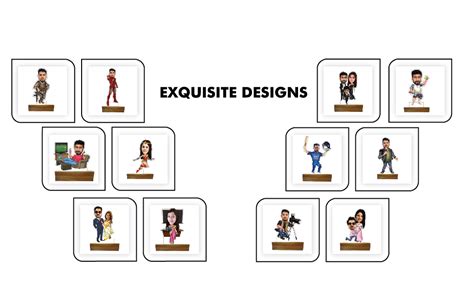 SIGNOOGLE® Photographer Theme Acrylic Caricature Personalized Gifts ...