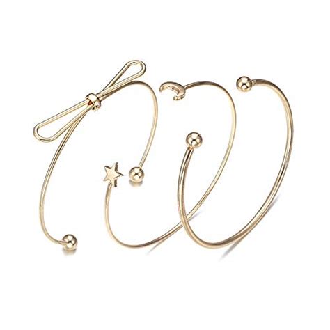 Buy Jewels Galaxy Golden Copper Charm Bracelet for Women at Amazon.in