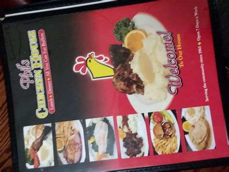 Phil's Chicken House Menu - Updated November 2025