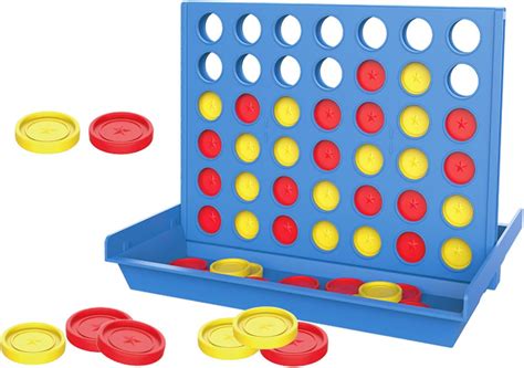 The Classic Game of Connect 4 Strategy Board Game; Games for Kids Aged ...