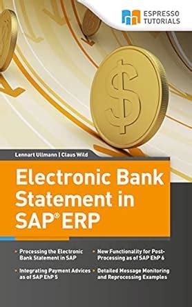 Electronic Bank Statement & Lockbox in SAP ERP eBook : Wild, Claus ...
