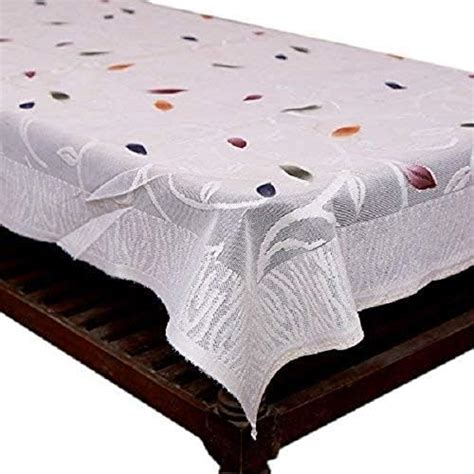 Buy Kuber Industries Cotton Floral 4 Seater Center Table Cover| Size ...