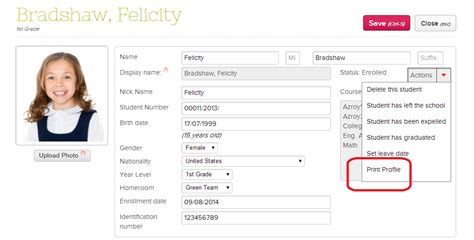 Image result for Student Profile Tutorial
