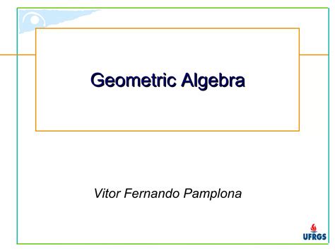 Rezultat imagine pentru Geometric Algebra Introduction
