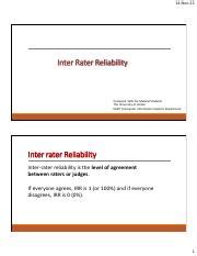 Inter-Rater Reliability IHI 的图像结果