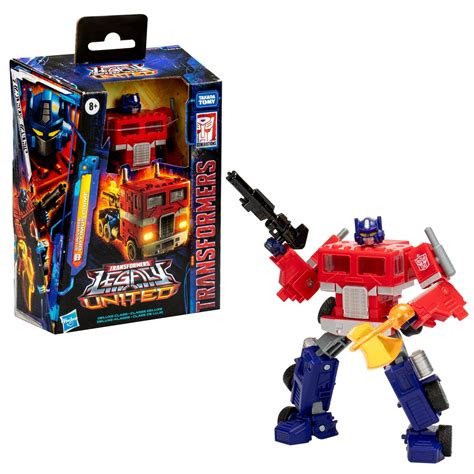Transformers Legacy United Deluxe Class G1 Universe Optimus Prime ...