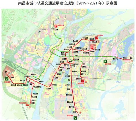 南昌市城市轨道交通第二期建设规划（2015-2021年）发改基础[2015]957号_全球环保研究网 ♻