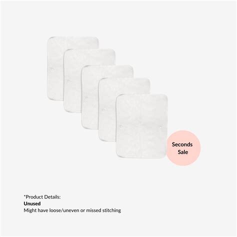 Pack of 5 BASIC EASY Quick Dry Pads with Stitch Defects – BASIC for Baby