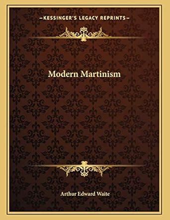 Buy Modern Martinism Book Online at Low Prices in India | Modern ...