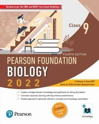 Pearson Foundation Biology Class 9| Fourth Edition| Includes Active App ...