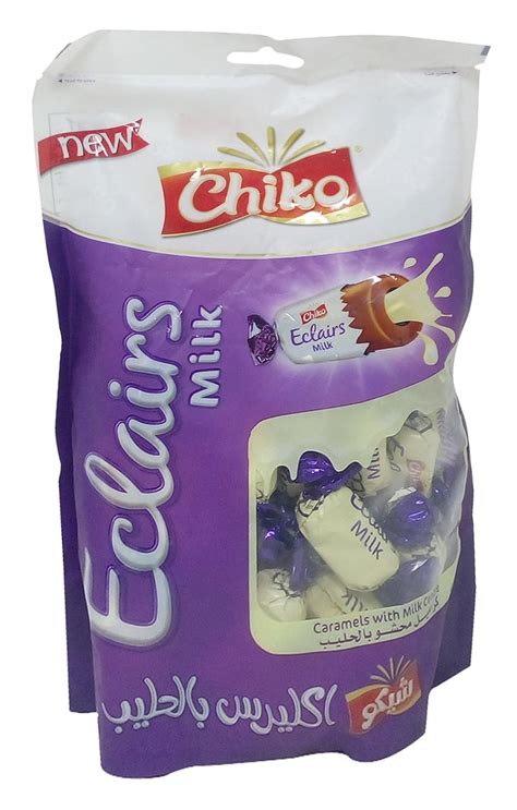 Chiko Eclairs Chocolates - Milk, 400g Pouch : Amazon.in: Grocery ...