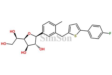 Canagliflozin Impurity 35 | CAS No- NA | Simson Pharma Limited