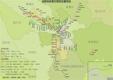 成都地铁2025年规划图-千图网