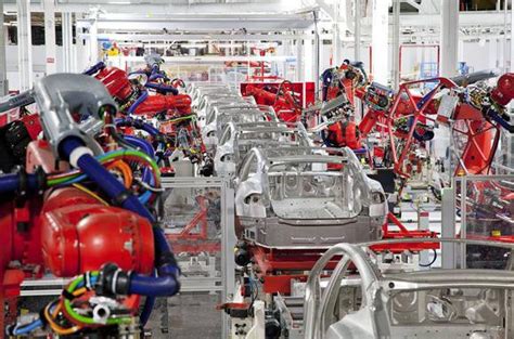 Tesla Factory Robots 的图像结果