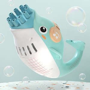 toystor Dolphin Bubble Gun For Kids With Refill Bubble Solution Water ...