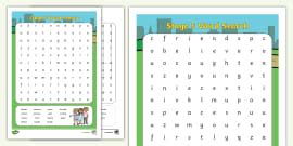 Stage 2 Common Words Word Search
