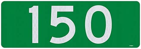 Buy 911 Emergency Address Sign Green, Double-Sided , 3M Reflective ...