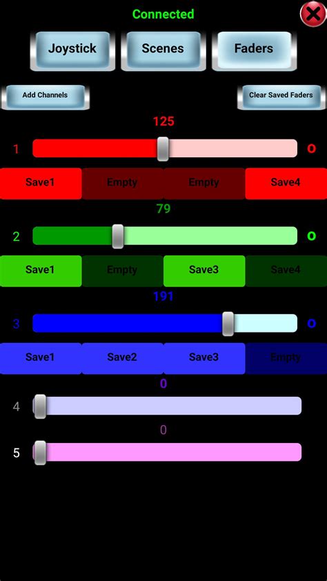 DMX Controller App 的图像结果