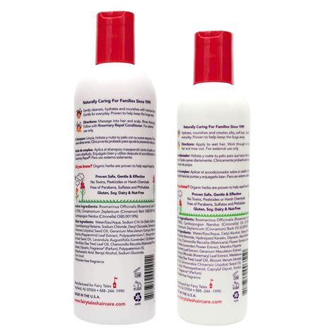 Fairy Tales Rosemary Repel Lice Shampoo & Conditioner Duo - Lice ...